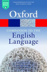 bokomslag Oxford Companion to the English Language