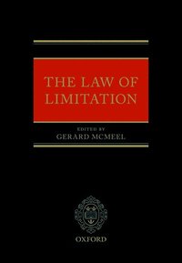bokomslag The Law of Limitation
