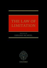 bokomslag The Law of Limitation