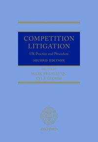 bokomslag Competition Litigation