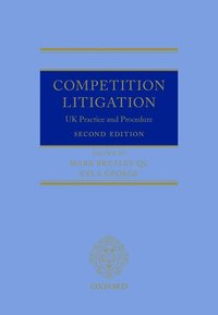 bokomslag Competition Litigation