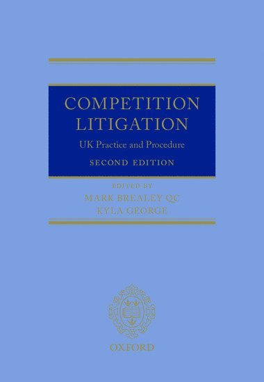 bokomslag Competition Litigation