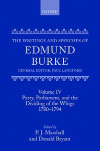 bokomslag The Writings and Speeches of Edmund Burke
