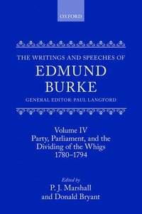 bokomslag The Writings and Speeches of Edmund Burke