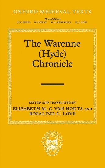 bokomslag The Warenne (Hyde) Chronicle