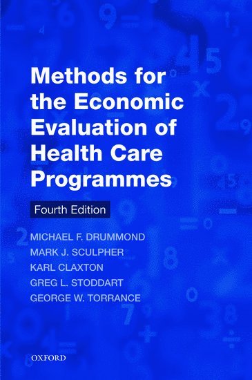 Methods for the Economic Evaluation of Health Care Programmes 1