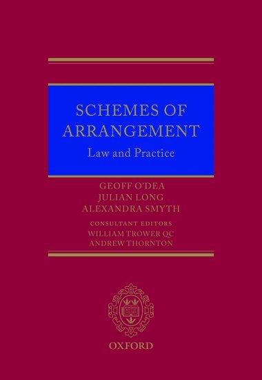 Geoff O'Dea, Julian Long, Alexandra Smyth - Schemes of Arrangement, Inbunden