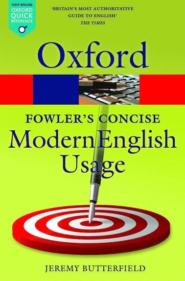 Fowler's Concise Dictionary of Modern English Usage 1