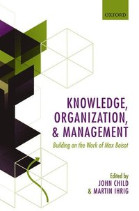 bokomslag Knowledge, Organization, and Management