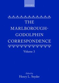 bokomslag The Marlborough-Godolphin Correspondence, Volume III