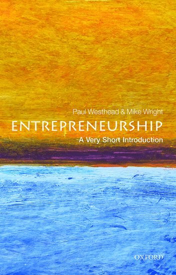 Entrepreneurship: A Very Short Introduction 1