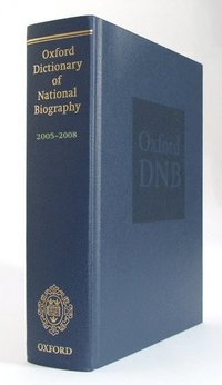 bokomslag Oxford Dictionary of National Biography 2005-2008