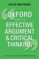 bokomslag Oxford Guide to Effective Argument and Critical Thinking