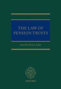 bokomslag The Law of Pension Trusts