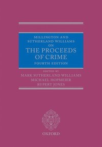 bokomslag Millington and Sutherland Williams on The Proceeds of Crime