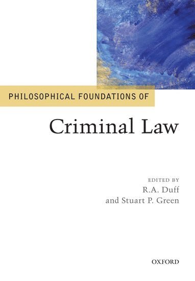 bokomslag Philosophical Foundations of Criminal Law
