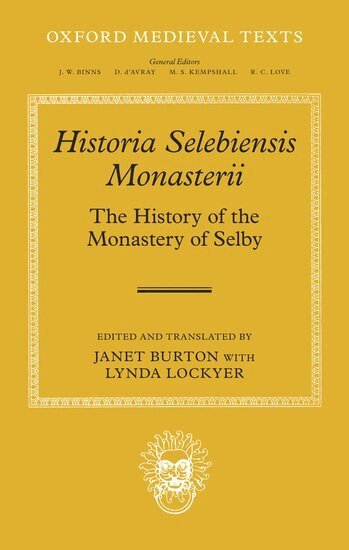 Lockyer Burton, Janet Burton - Historia Selebiensis Monasterii, Inbunden