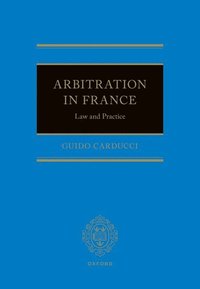 bokomslag Arbitration in France