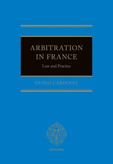 bokomslag Arbitration in France