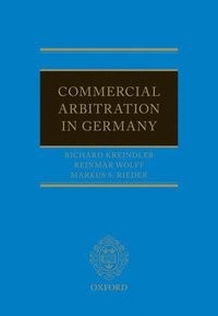 bokomslag Commercial Arbitration in Germany
