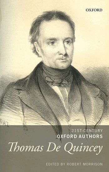 Robert Morrison - Thomas De Quincey, Inbunden