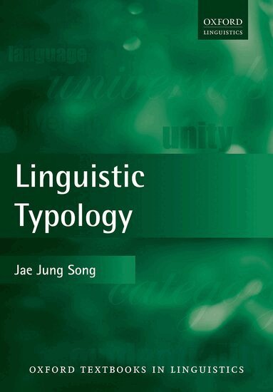 Jae Jung Song - Linguistic Typology, Inbunden