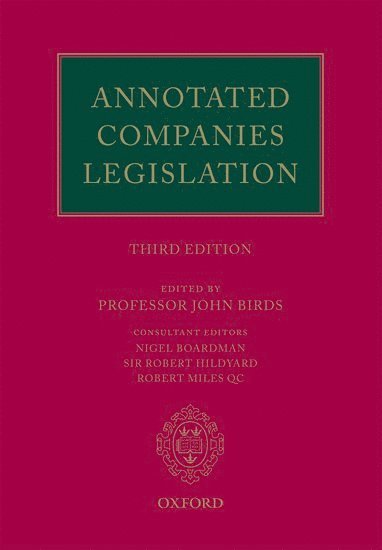 Annotated Companies Legislation 1
