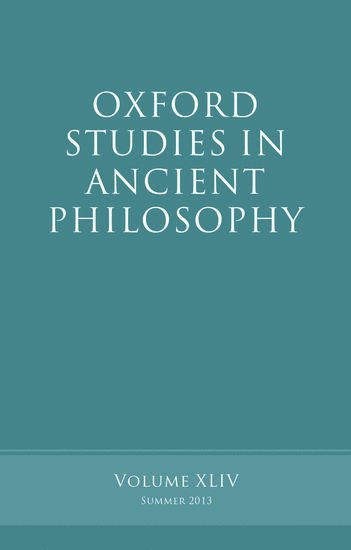 bokomslag Oxford Studies in Ancient Philosophy, Volume 44
