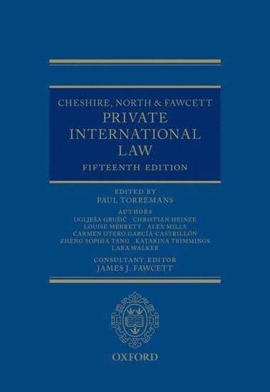 bokomslag Cheshire, North & Fawcett: Private International Law