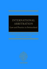 bokomslag International Arbitration: Law and Practice in Switzerland