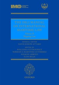 bokomslag The IMLI Manual on International Maritime Law Volume II Shipping Law