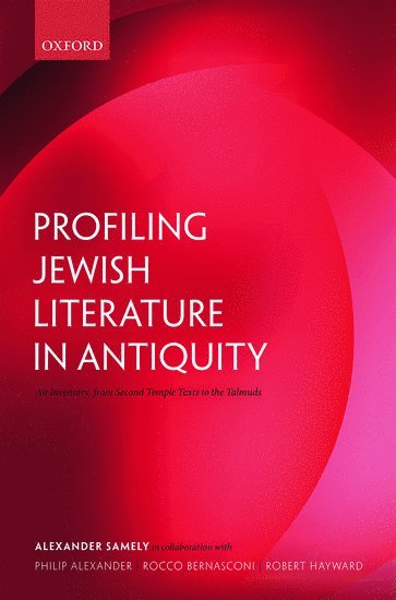Profiling Jewish Literature in Antiquity 1