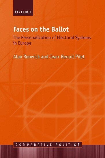 Alan Renwick, Jean-Benoit Pilet - Faces on the Ballot, Inbunden