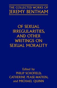 bokomslag Of Sexual Irregularities, and Other Writings on Sexual Morality