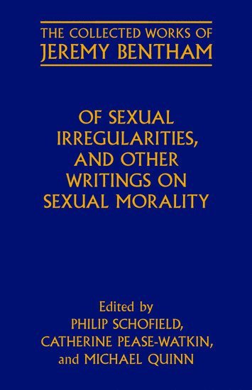 bokomslag Of Sexual Irregularities, and Other Writings on Sexual Morality
