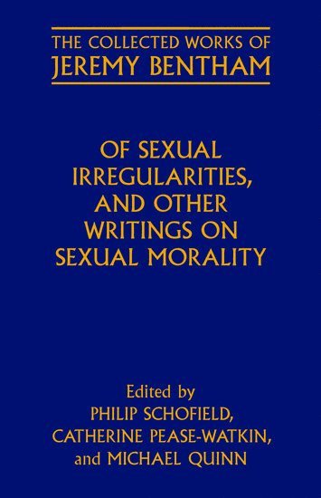 Of Sexual Irregularities, and Other Writings on Sexual Morality 1