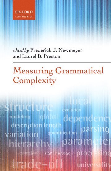 bokomslag Measuring Grammatical Complexity