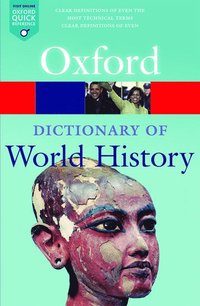 bokomslag A Dictionary of World History