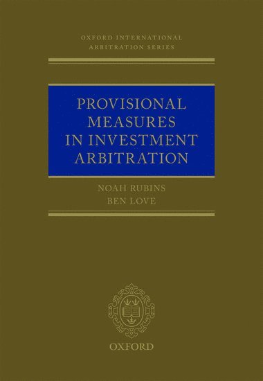 bokomslag Provisional Measures in Investment Arbitration