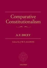 bokomslag Comparative Constitutionalism