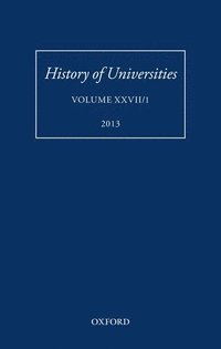 bokomslag History of Universities