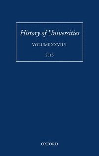 bokomslag History of Universities