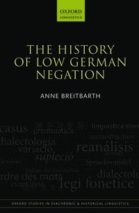 bokomslag The History of Low German Negation