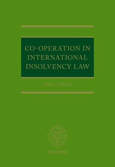 bokomslag International Insolvency Law: Co-Operation and the Common Law