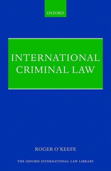 Roger O'Keefe - International Criminal Law, Inbunden
