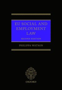 bokomslag EU Social and Employment Law 2E