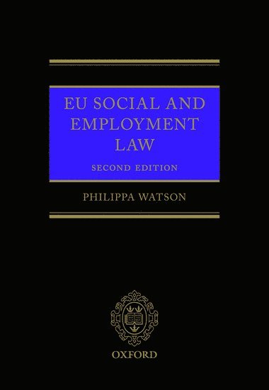 EU Social and Employment Law 2E 1