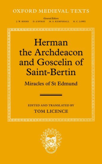 LICENCE, Tom Licence - Herman the Archdeacon and Goscelin of Saint-Bertin, Inbunden