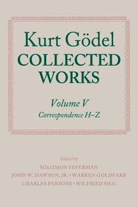 bokomslag Kurt Gdel: Collected Works: Volume V