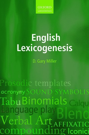 English Lexicogenesis 1